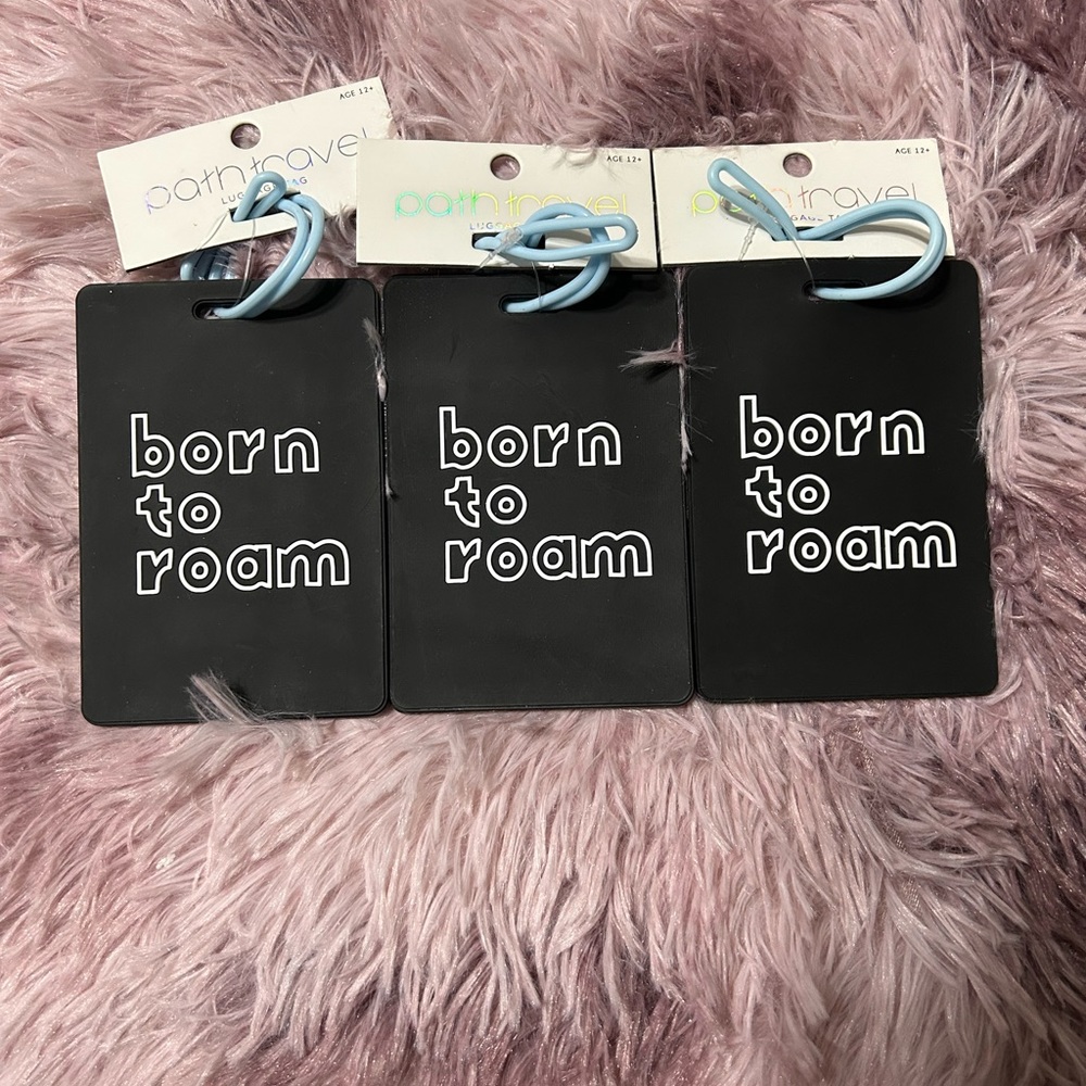 002 LOT: Path Travel luggage tags